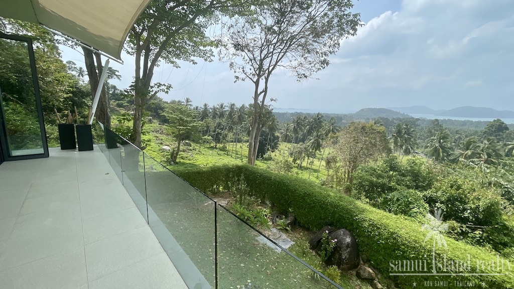 Sea View Koh Samui Property Balcony