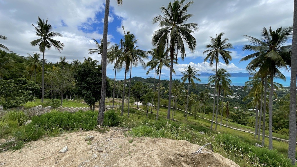 Sea View Land On Koh Samui View Left