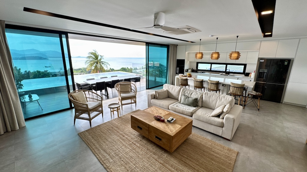 Sea View Plai Laem Villa Lounge