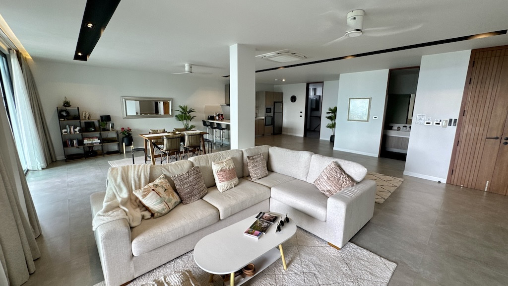 Sea View Plai Laem Villa Lower Lounge