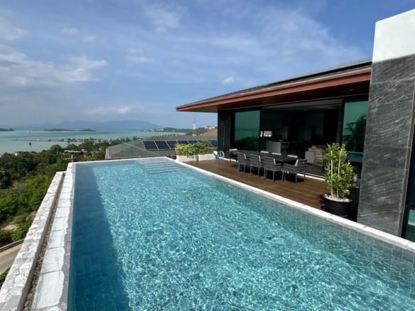 Sea View Plai Laem Villa Pool