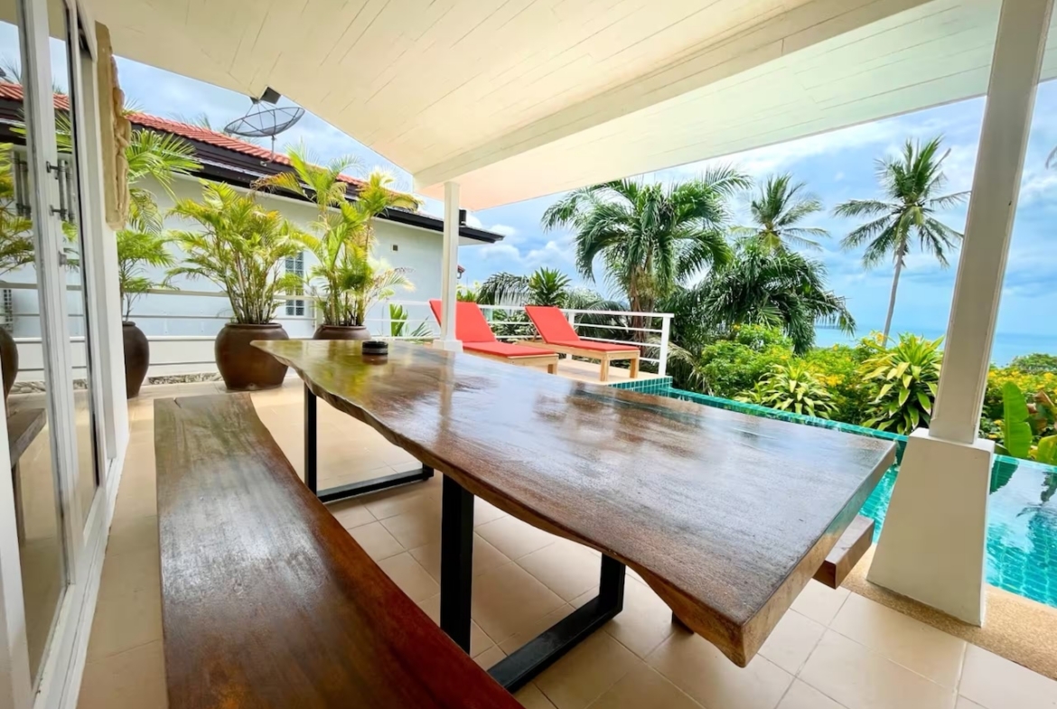 Sea View Pool Villa For Sale Chaweng Noi – Villa House in Koh Samui (photo 5)