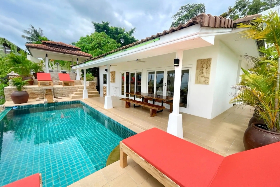 Sea View Pool Villa For Sale Chaweng Noi – Villa House in Koh Samui (photo 1)