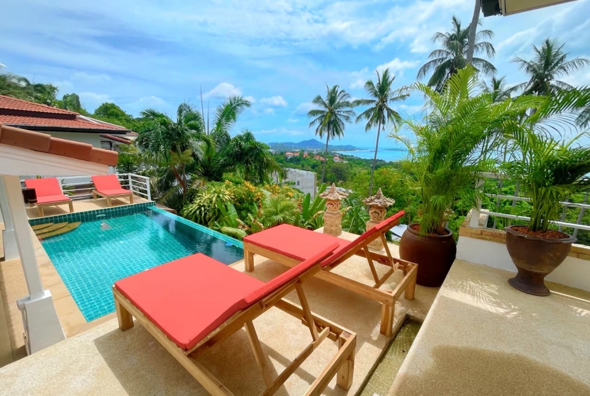 Sea View Pool Villa For Sale Chaweng Noi – Villa House in Koh Samui (photo 7)