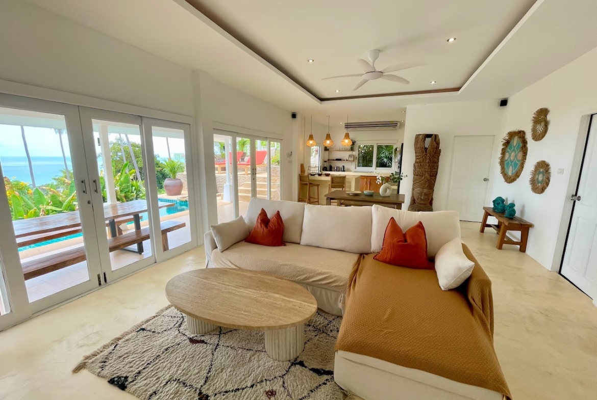 Sea View Pool Villa For Sale Chaweng Noi – Villa House in Koh Samui (photo 9)