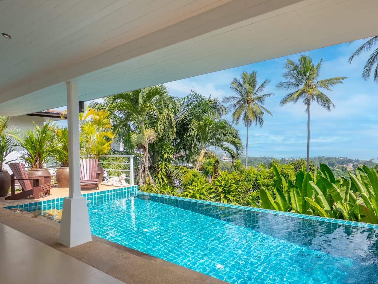 Sea View Pool Villa For Sale Chaweng Noi – image 4 Sea View Pool Villa For Sale Chaweng Noi – Villa House in Koh Samui (photo 4)