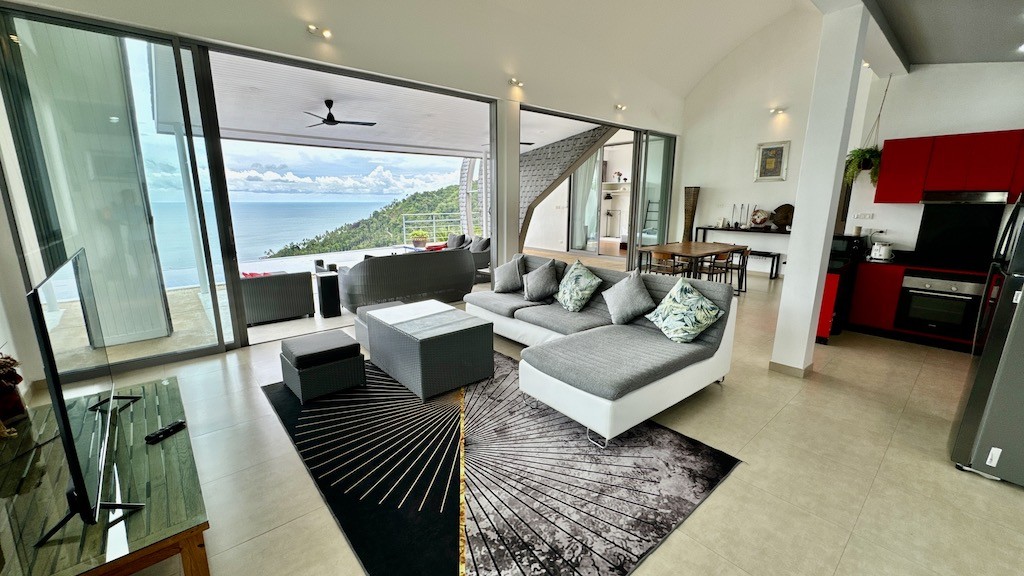 Sea View Property In Chaweng Noi Lounge