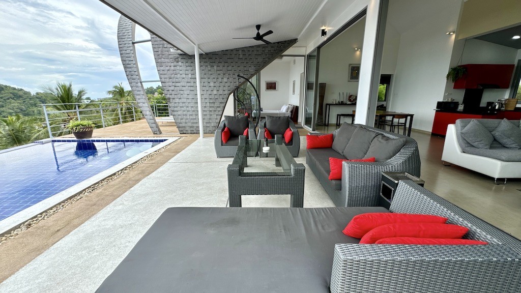 Sea View Property In Chaweng Noi Outdoor Seating