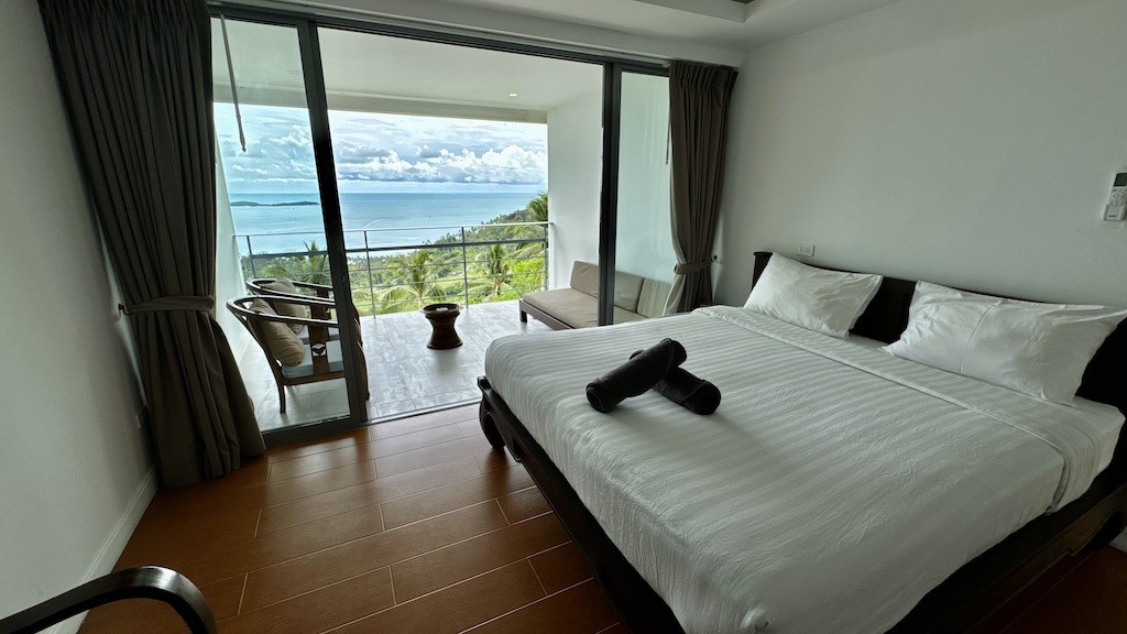Sea View Property In Chaweng Noi Bedroom View