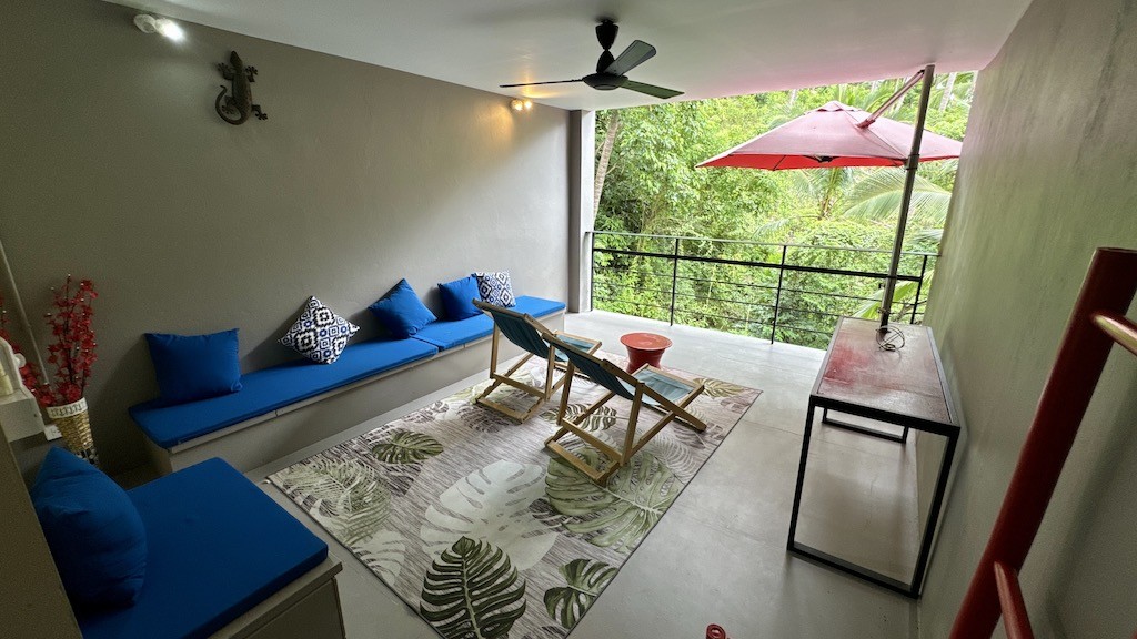 Sea View Property In Chaweng Noi Covered Seating