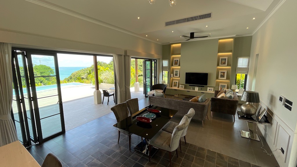 Sea View Property Ko Samui Living Area