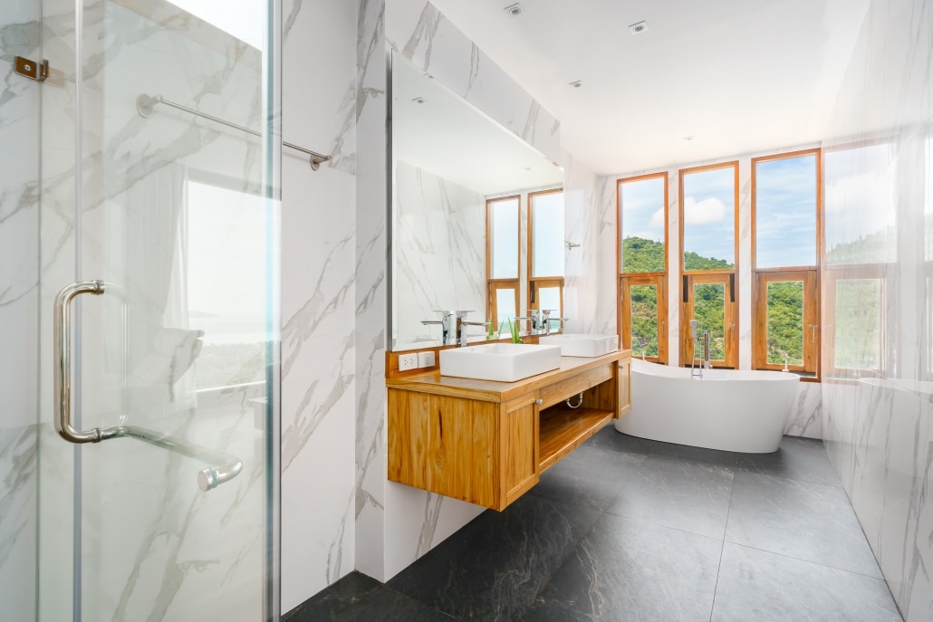 Sea View Samui Property Bathroom 1