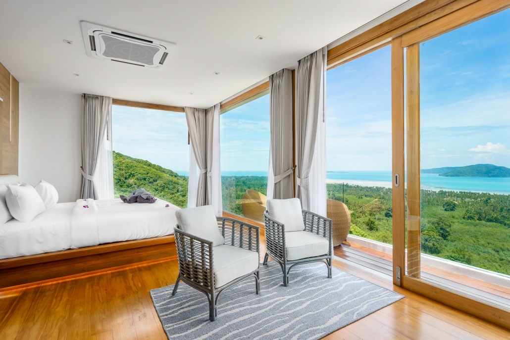 Sea View Samui Property Bedroom View