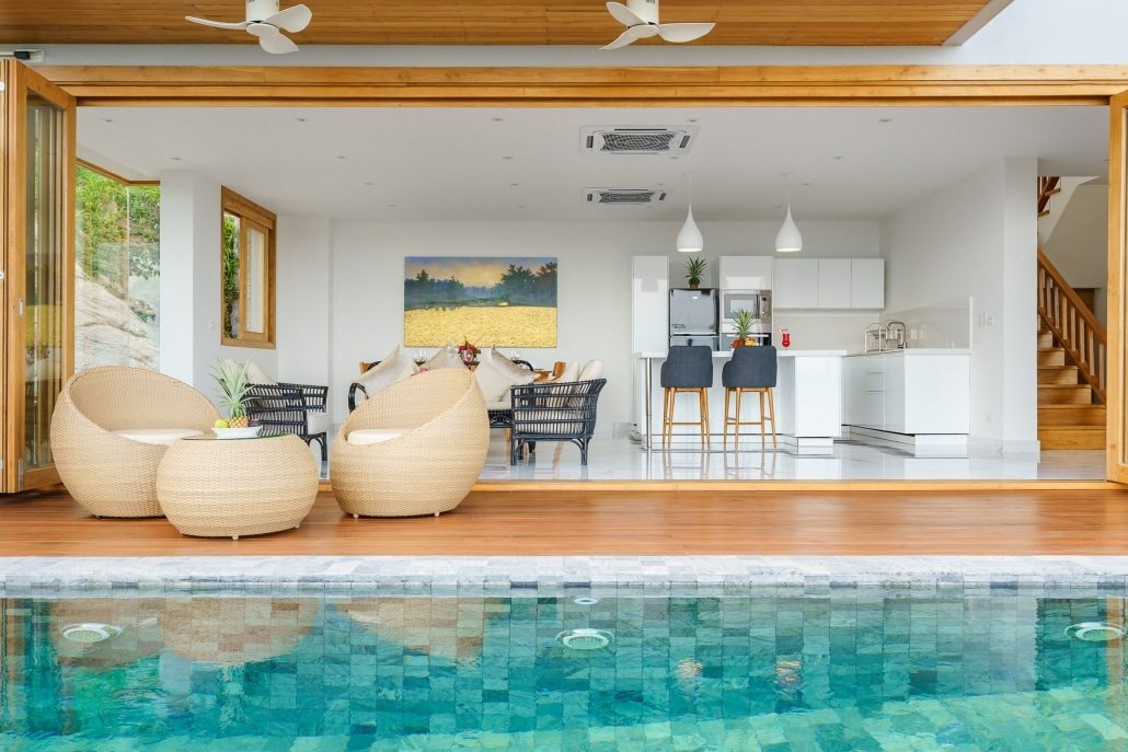 Sea View Samui Property Terrace
