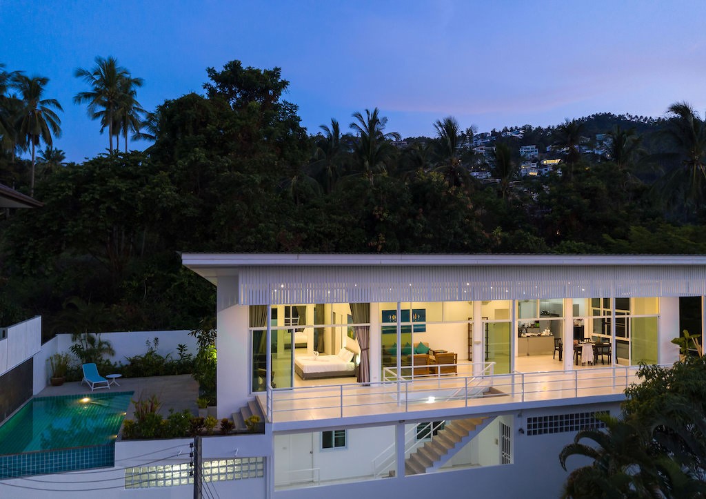 Villa At Night