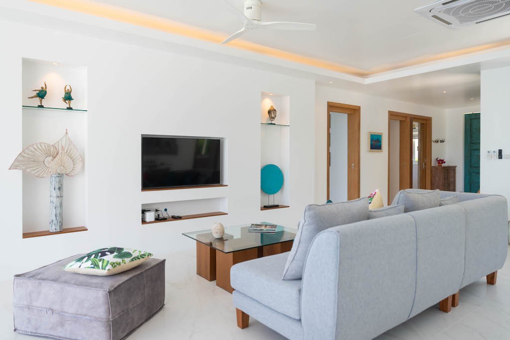 Sea View Villa In Chaweng Noi Lounge