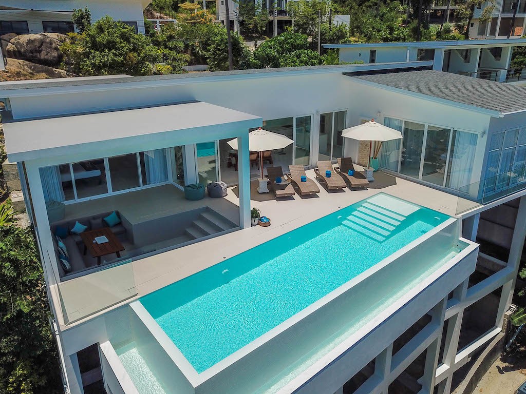 Sea View Villa In Chaweng Noi
