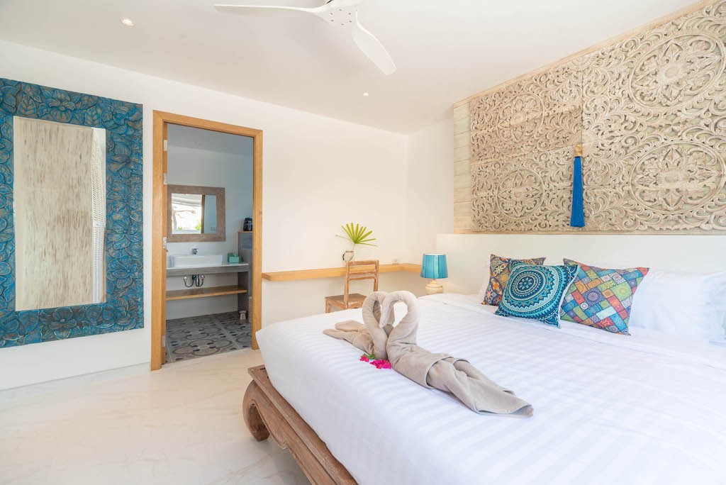 Sea View Villa In Chaweng Noi Bedroom