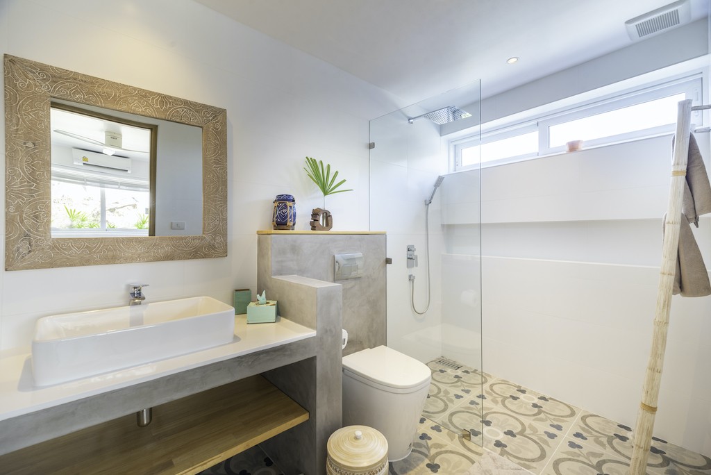Sea View Villa In Chaweng Noi Bathroom