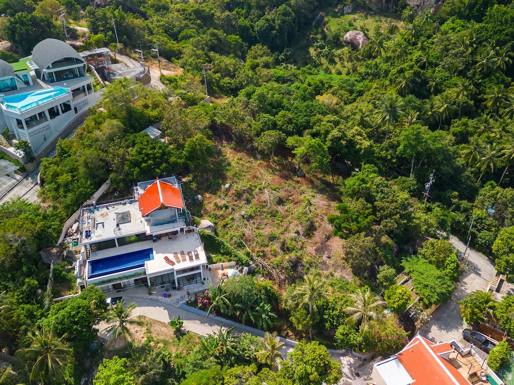 Sensational Sea View Land Aerial Above