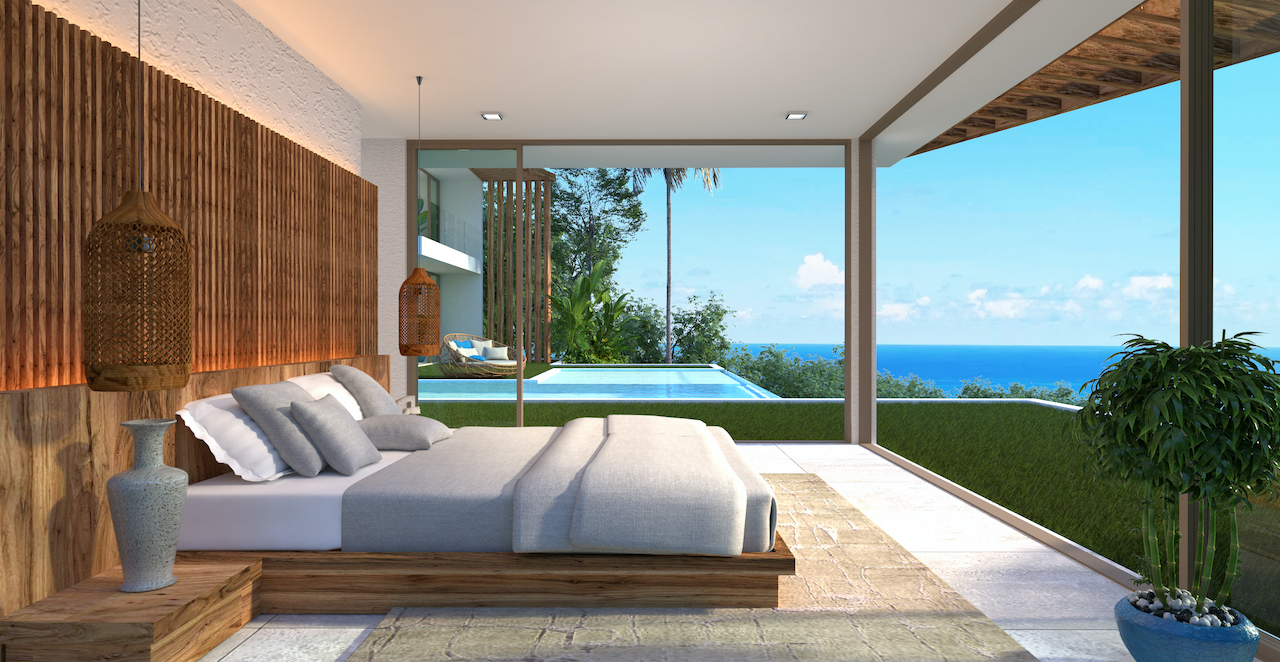 Sensational Sea View Villa Chaweng Noi Master