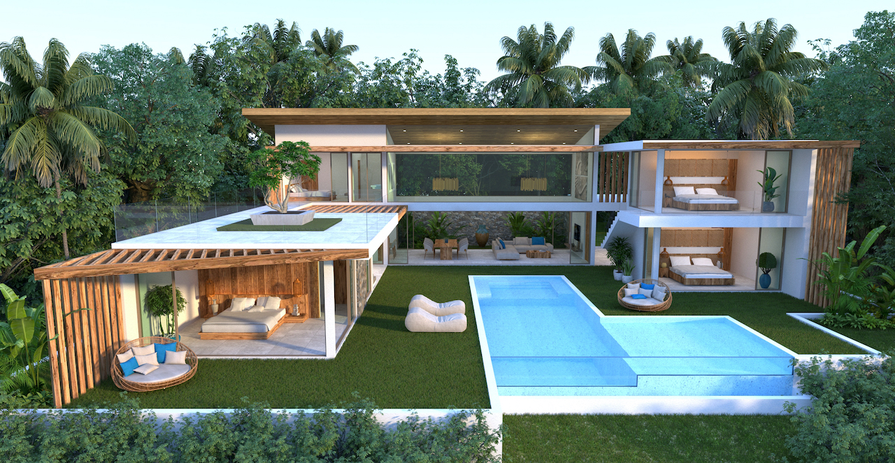 Sensational Sea View Villa Chaweng Noi