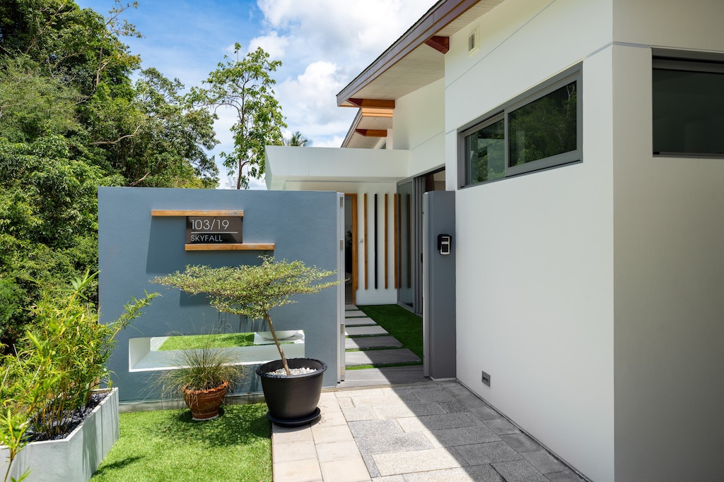 Skyfall Villa Koh Samui Entrance