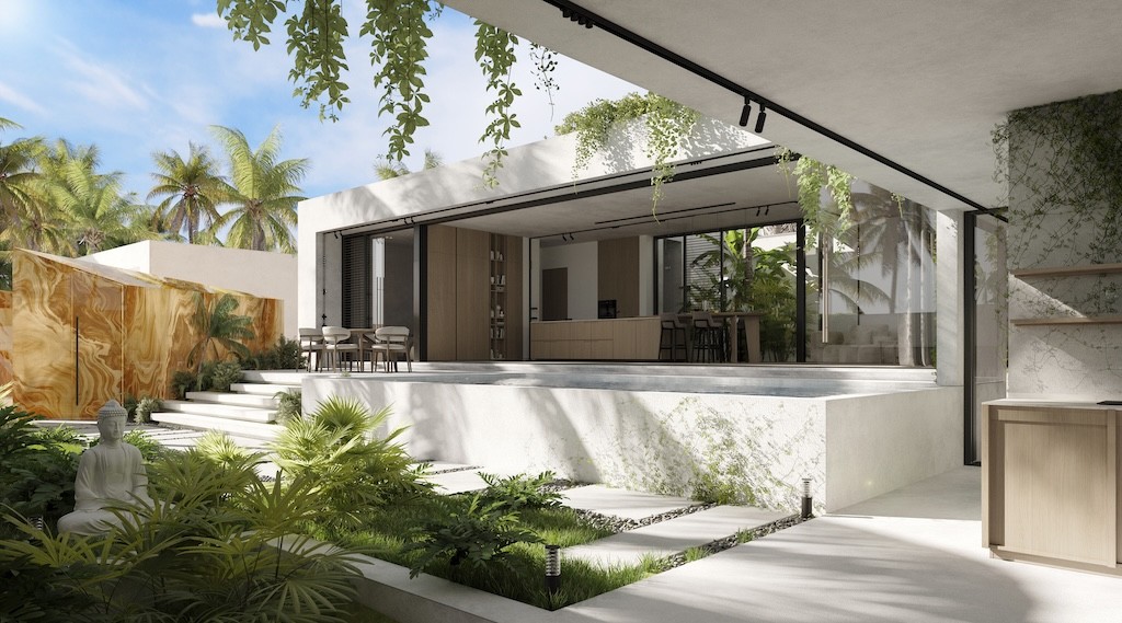Soho Residence Koh Samui Living Area
