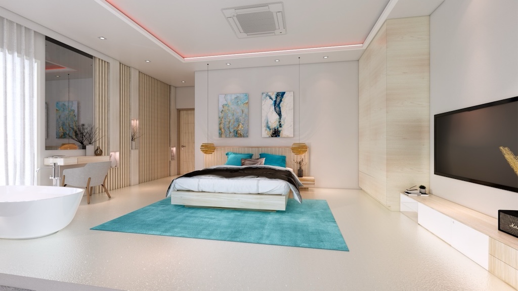 Ssway Koh Samui Villas Bedroom