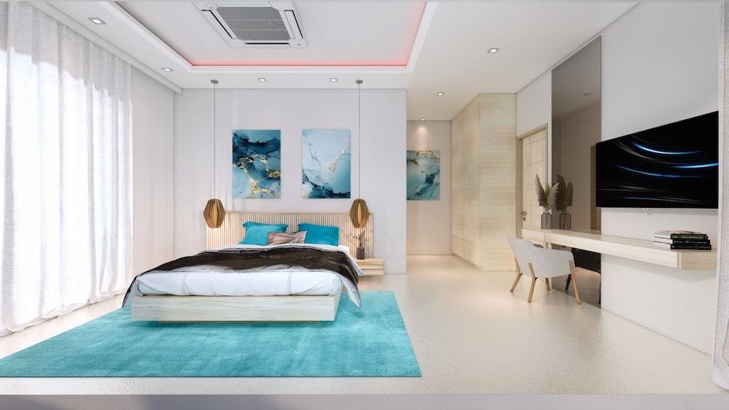 Ssway Koh Samui Villas Bedroom