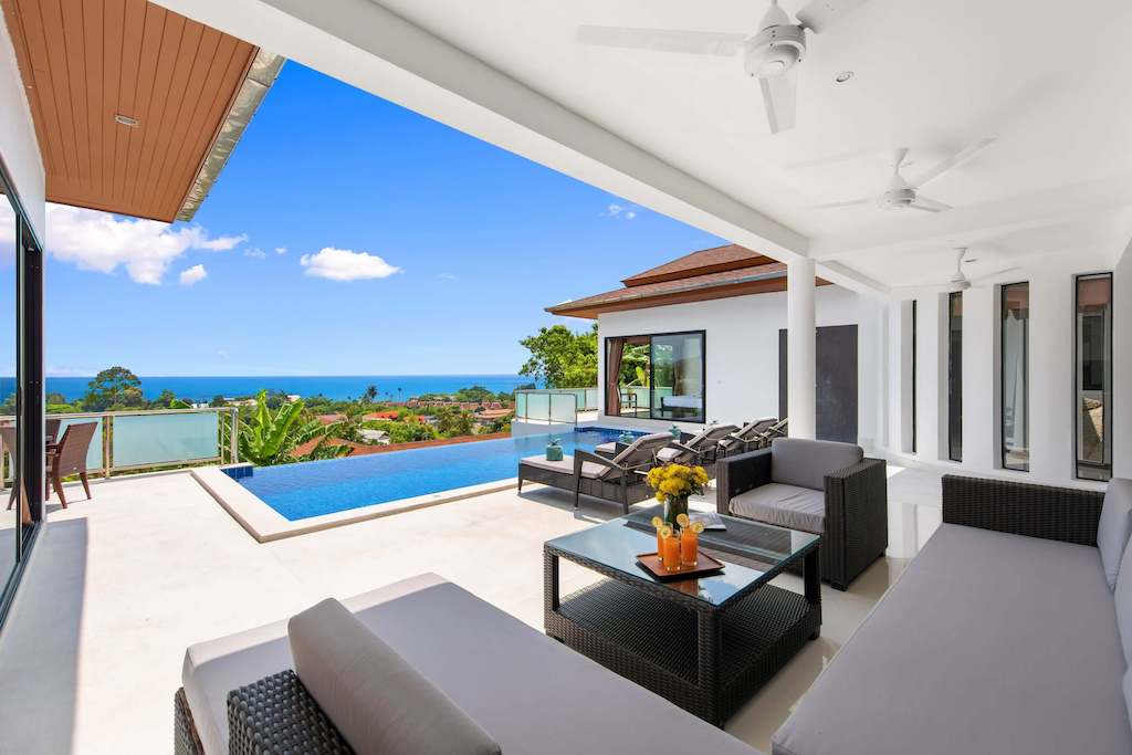 Sunny Banks Villa Ko Samui Outdoor Seating