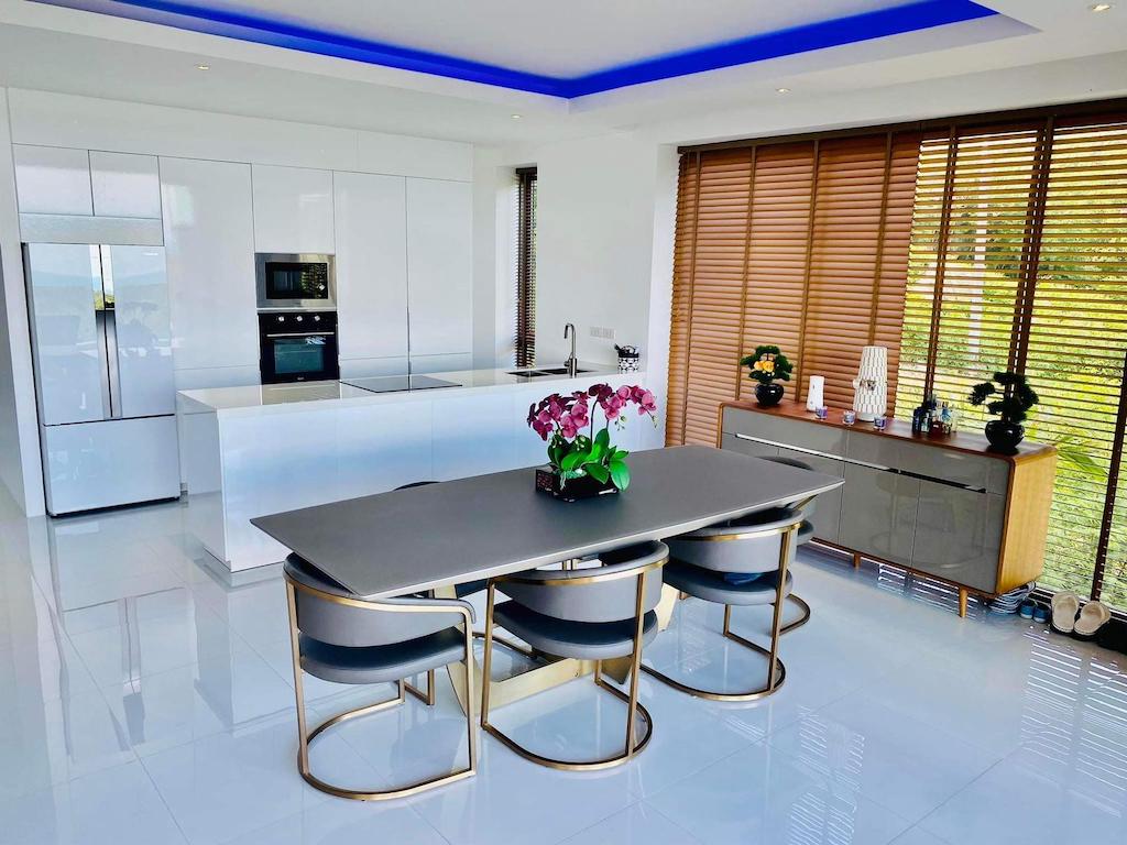 Taling Ngam Sea View Villa Kitchen