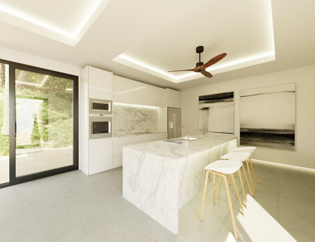 Taling Ngam Sea View Villa Koh Samui kitchen