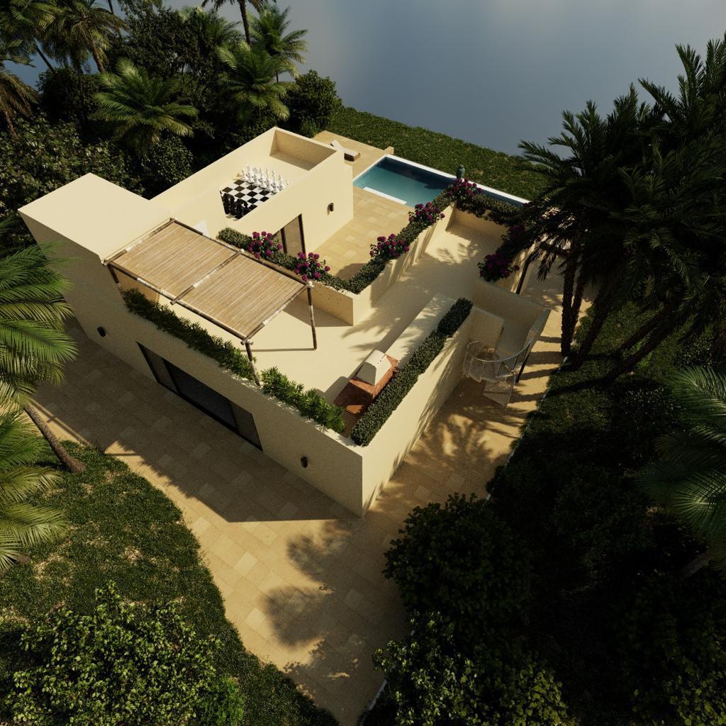 Taling Ngam Sea View Villa Koh Samui Rooftop Terrace