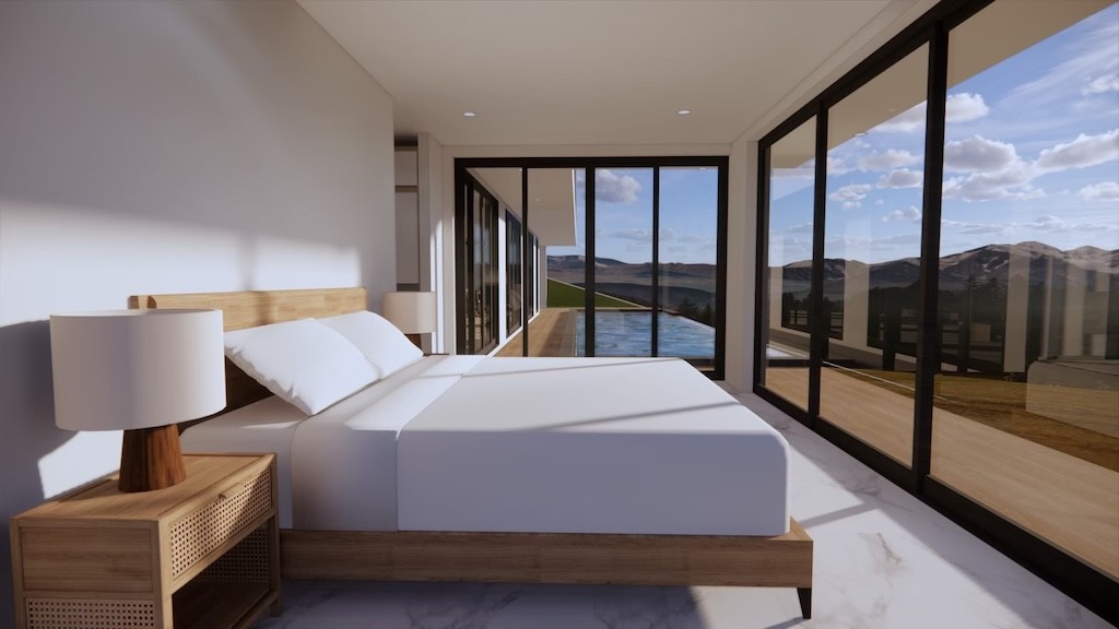 Taling Ngam Sea View Villas bedroom