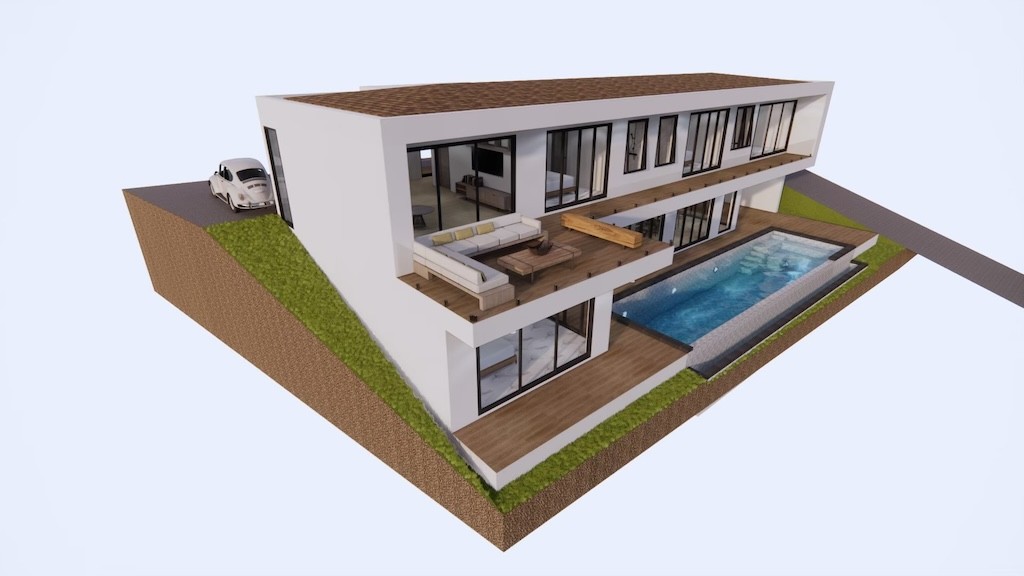 Taling Ngam Sea View Villas Render
