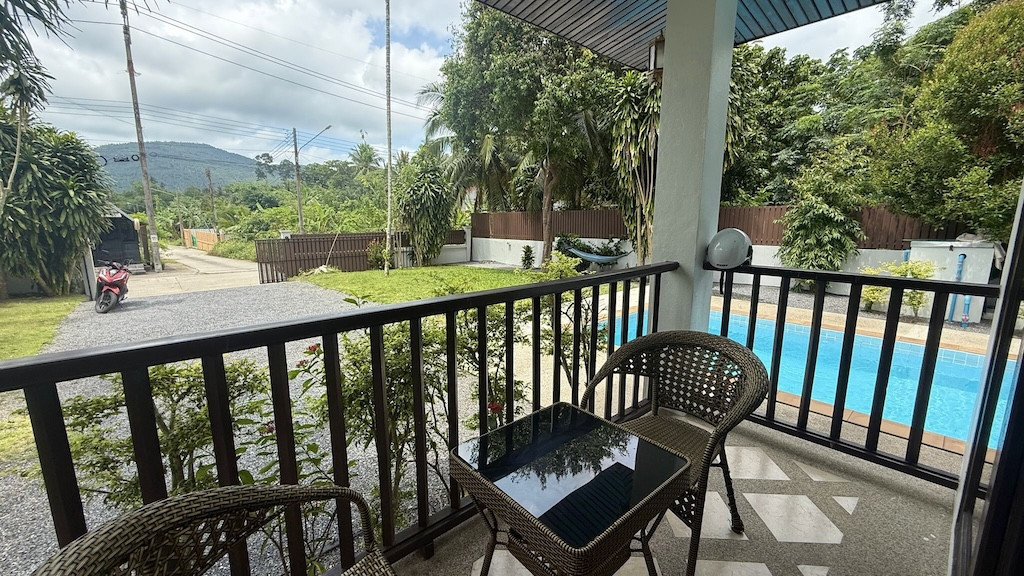 Taling Ngam Villa In Koh Samui Balcony