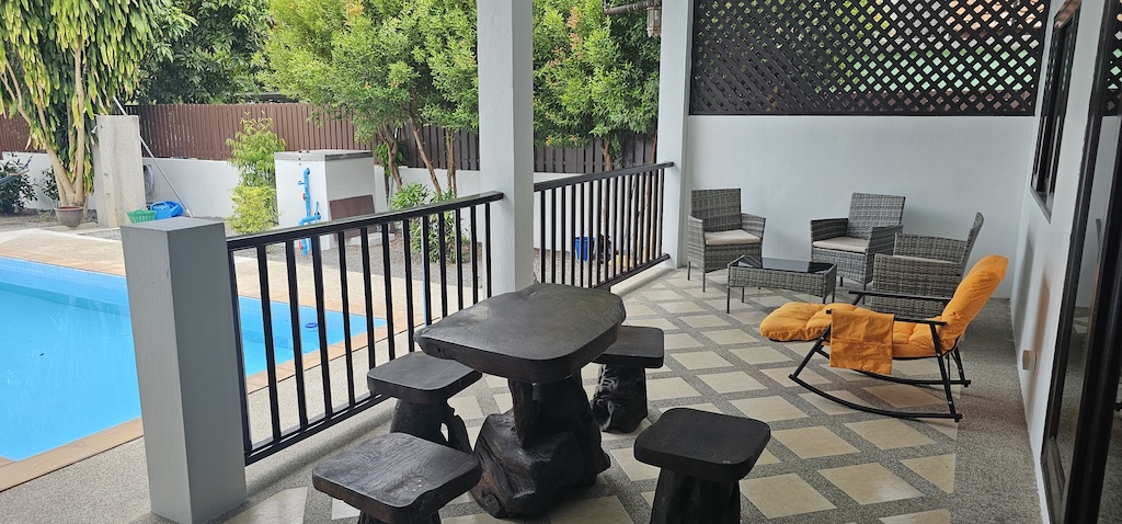Taling Ngam Villa In Koh Samui Terrace