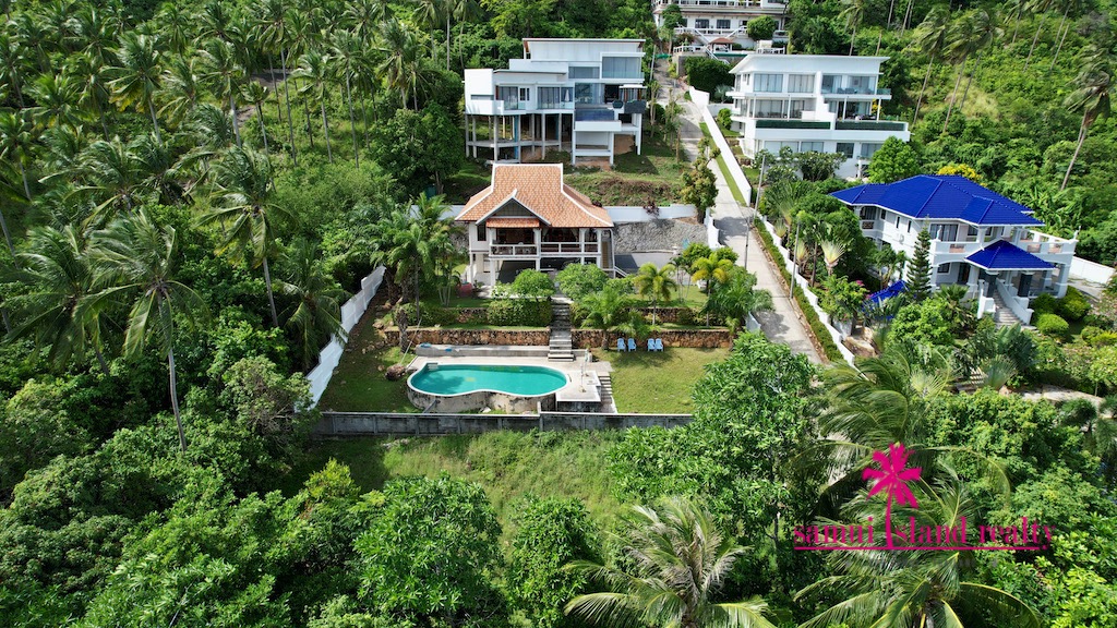 Thai Style Villa With Sea View For Sale – Residential All in Koh Samui (photo 15)