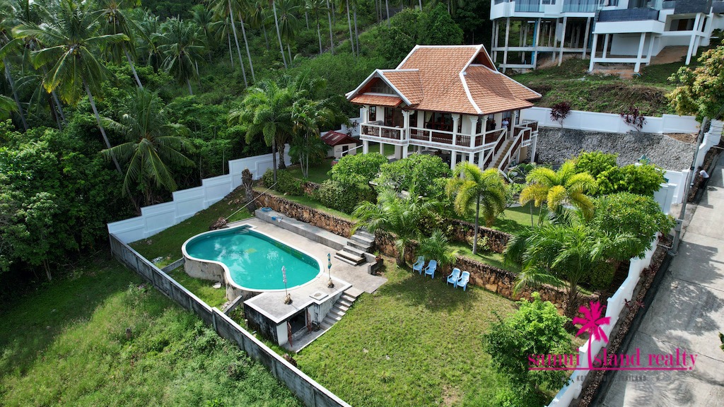 Thai Style Villa With Sea View For Sale – Residential All in Koh Samui (photo 17)