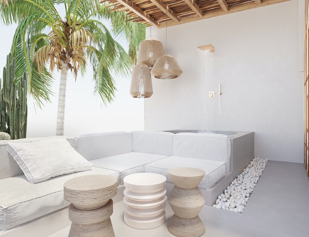 The Balian Koh Samui Villas Roof Seating