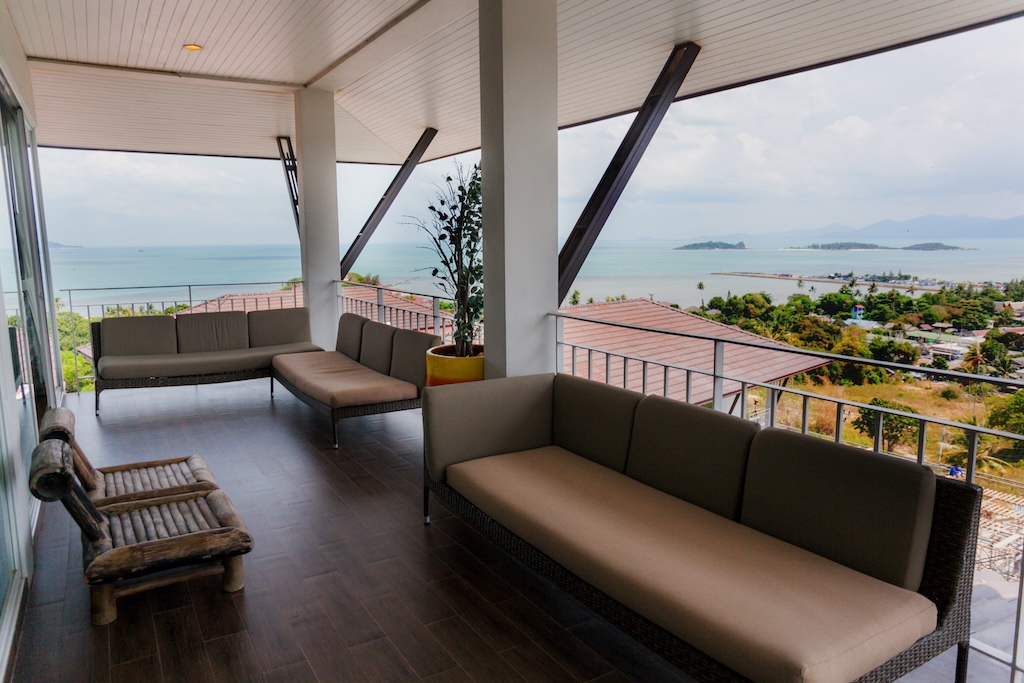 The Bay Condo Freehold APartment Terrace Seating