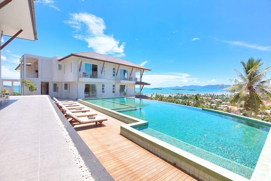The Bay Condo Ko Samui Four Bedroom Apartment Pool