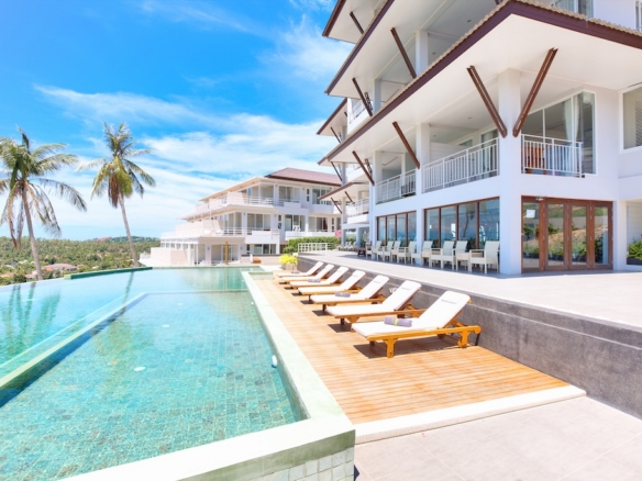 The Bay Condo Ko Samui Four Bedroom Apartment Swimming Pool
