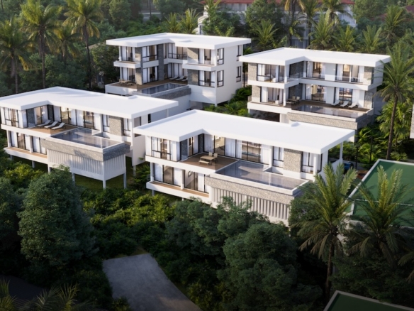 The Bay Koh Samui Villas Site Render