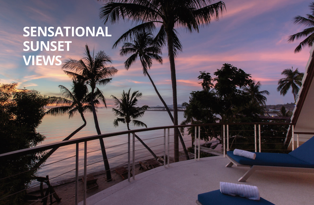 The Beach House Ko Samui Evening Views