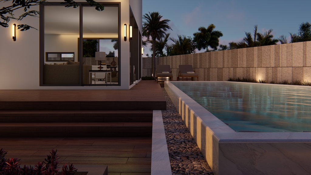 Poolside Terrace