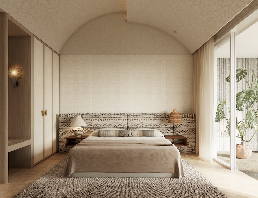 The Crest Residences Bedroom