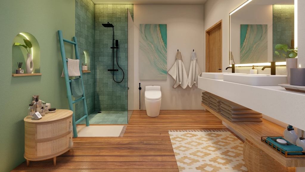 The Den Villas Koh Samui Bathroom
