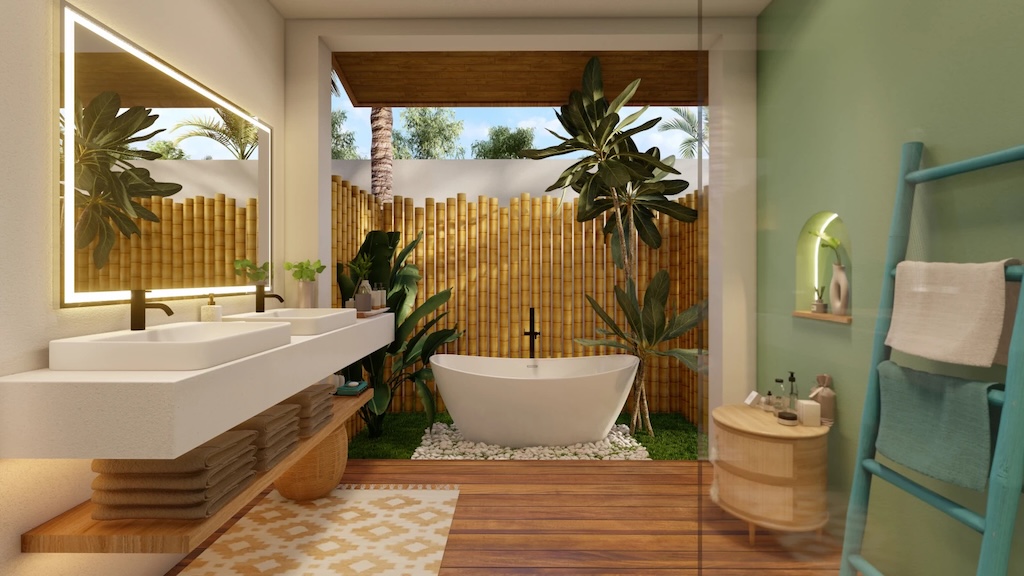 The Den Villas Koh Samui Bathroom